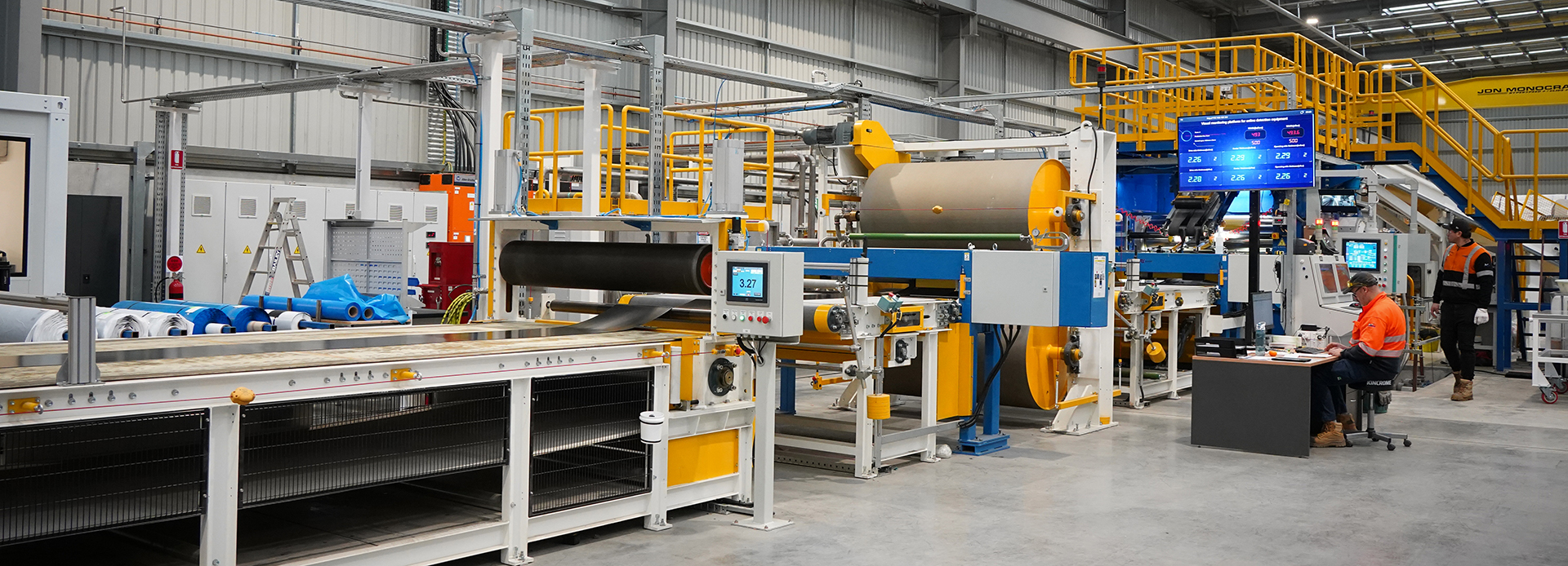 Rubber extrusion line at Dandenong facility